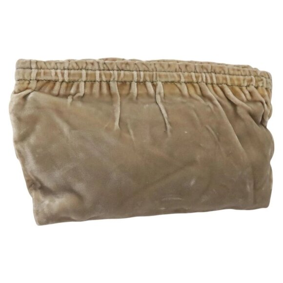 PRADA Pouch Velor Beige Auth BD1618 - Picture 1 of 16